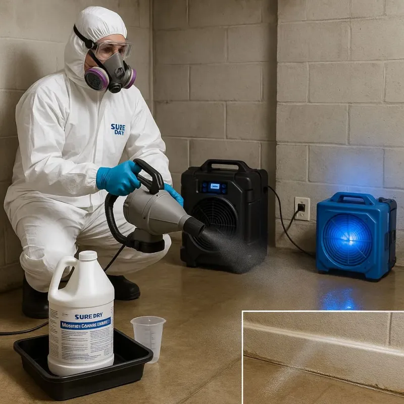 Sanitization and Odor Removal process in Pine Grove, CA