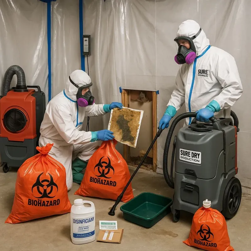 Contaminated Water Handling Protocols process in Pine Grove, CA