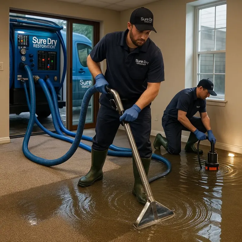 Water Extraction and Removal process in Pine Grove, CA